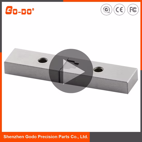 CNC Machining/Machined/Machinery Part, High Precision Square Interlocks Brick Mold Part