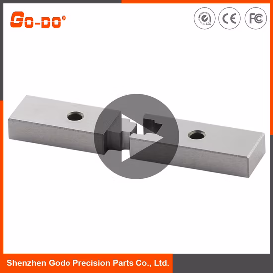 CNC Machining/Machined/Machinery Part, High Precision Square Interlocks Brick Mold Part