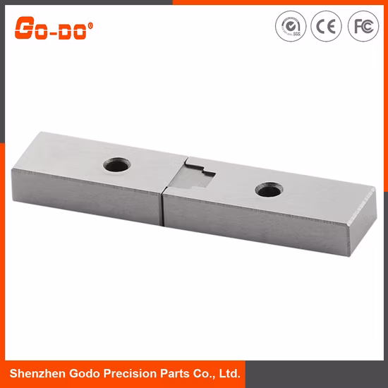 CNC Machining/Machined/Machinery Part, High Precision Square Interlocks Brick Mold Part